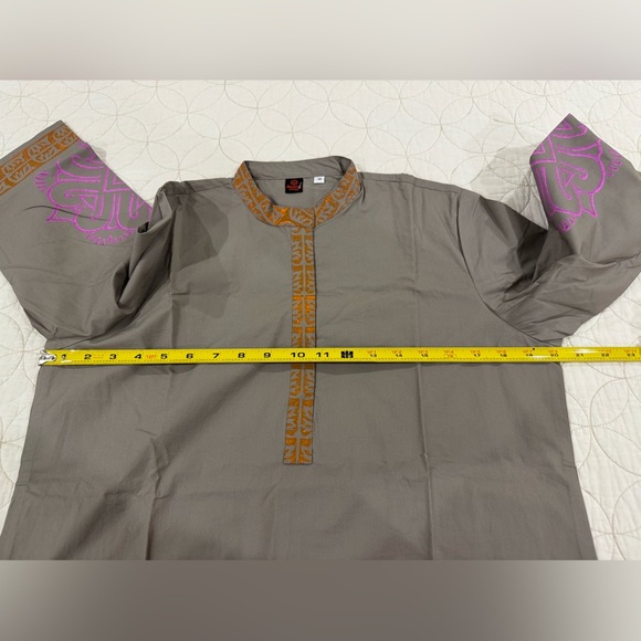 Aarong Printed Cotton Kurta 38/M (FINAL PRICE) - Picture 4 of 9